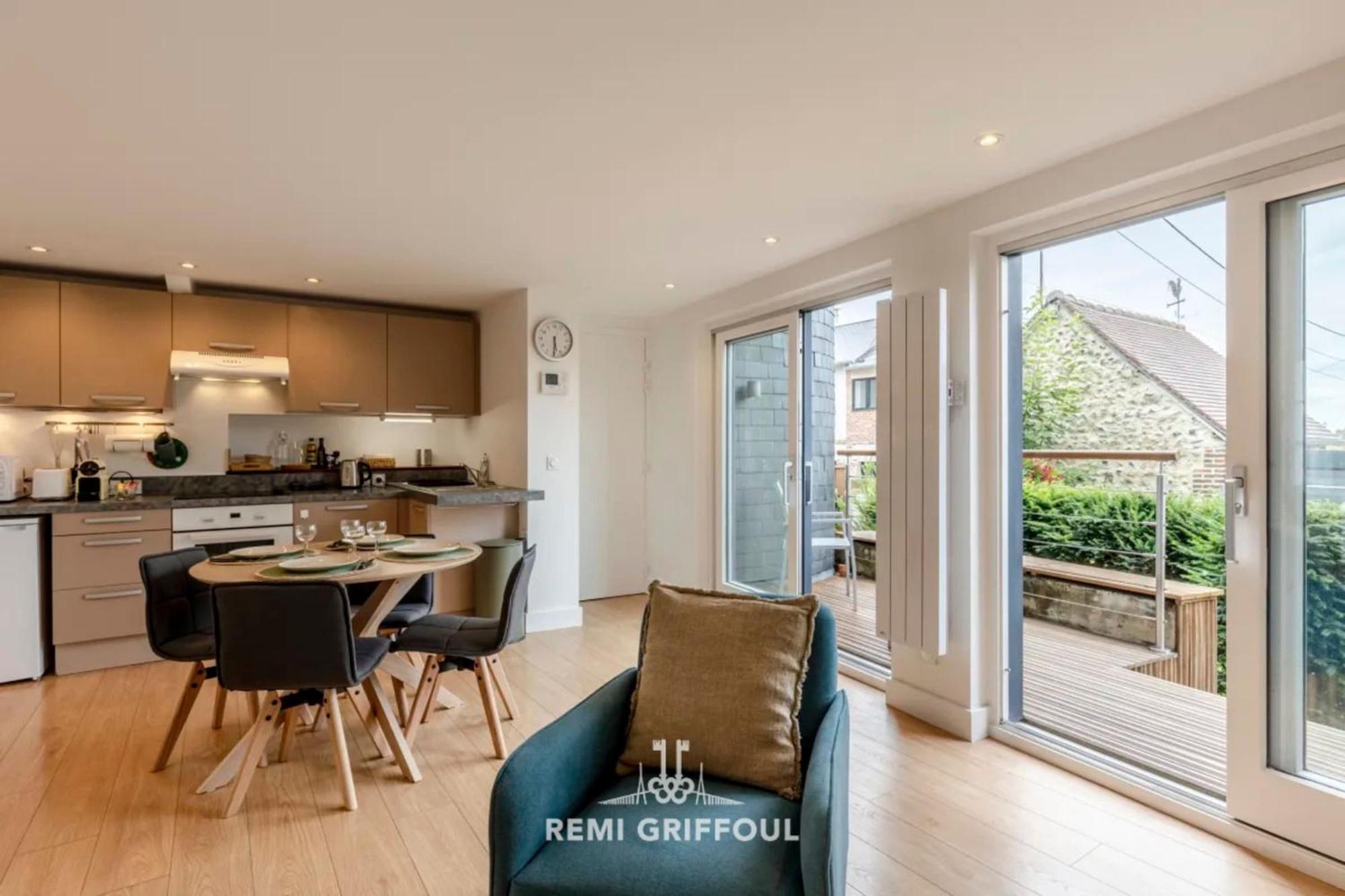 The Duplex Varin Beautiful Apartment & Garden Honfleur 4 People エクステリア 写真